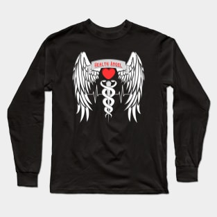 HEALTH ANGEL NURSE NURSE DOCTOR | THANK YOU Long Sleeve T-Shirt